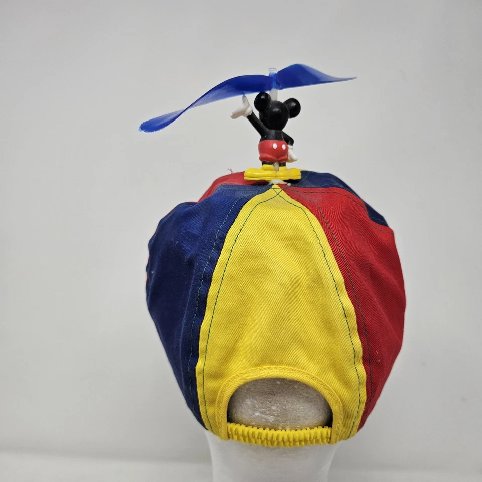 Gorra de Mickey Mouse de colección de Disney ajustada para hombre talla única multi hélice años 90 Foto 4 de 4