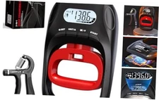 Grip Strength Tester Trainer - Electronic Hand Dynamometer of Black