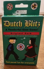 Dutch Blitz Original Pack Card Game - Card Packs Sealed Box has wear and tear 
