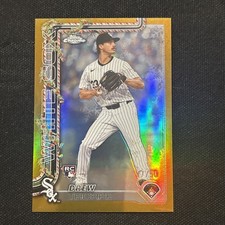 🪶2025 Topps Chrome - Drew Thorpe #275 Gold Holiday Refractor /50 (RC) Chicago