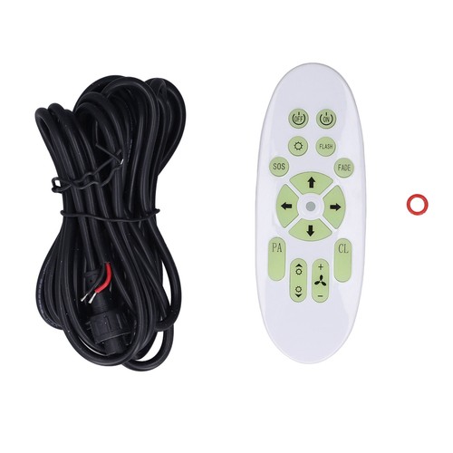 LED Searchlight Remote Control Flashing SOS Mode Spot Light Lamp DC12V 24V ZC - Picture 17 of 22