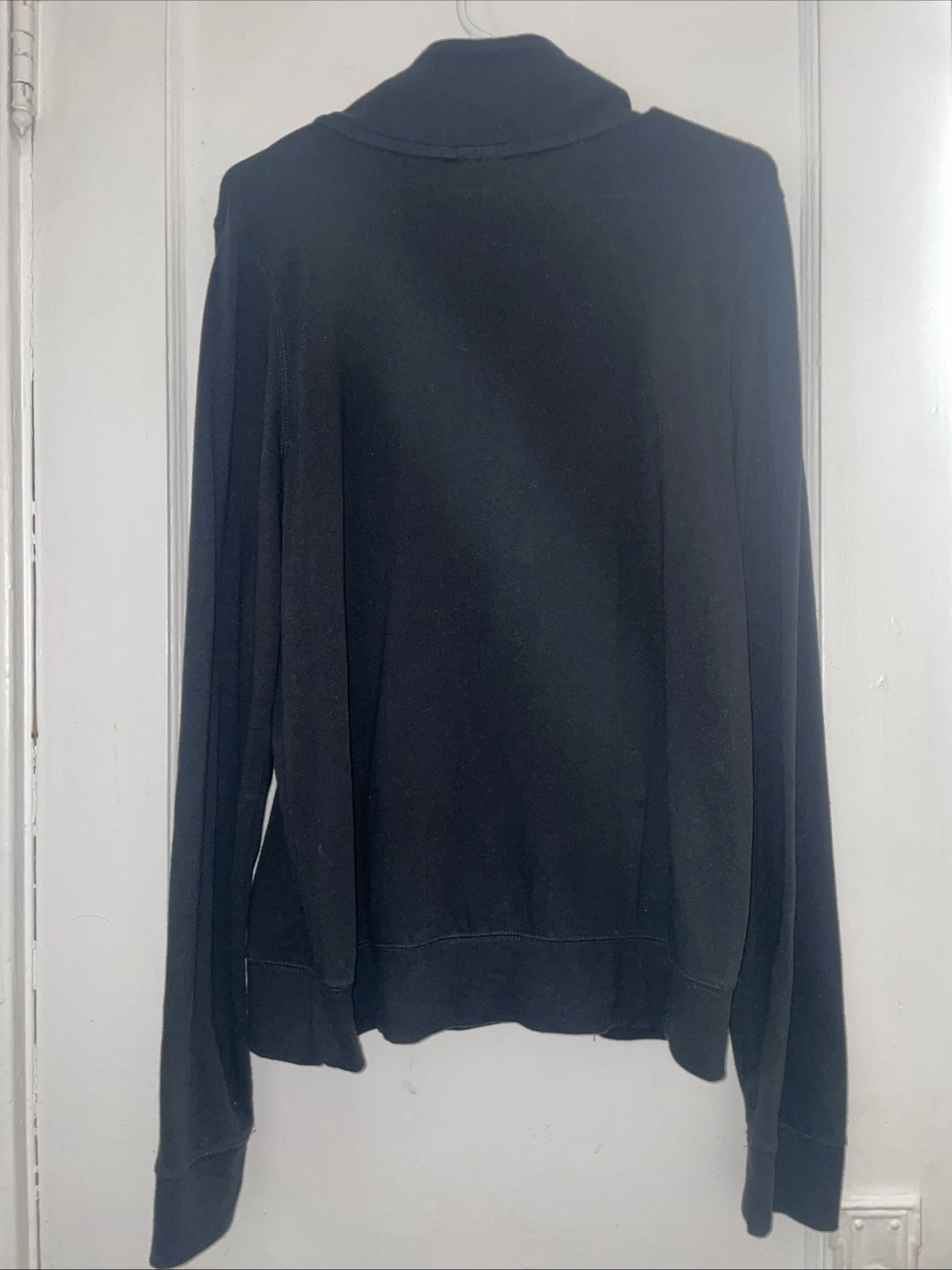 UNDERCOVER Maglione mezza zip rosa Victoria's Secret nero taglia L