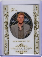 2025-26 UPPER DECK FLAIR TROPHY ROOM CONNOR MCDAVID