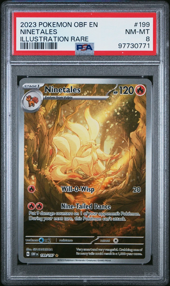 golden ninetales pokemon card Ninetales Pokémon TCG Cards for sale