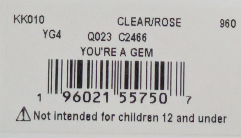 Kate Spade YOU'RE A GEM CZ & Faux Pearl Triangle Stud Earrings Clear/Rose Gold - Image 3 of 3