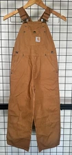 Carhartt Youth Loose Fit Overalls Brown - #OX8603-B