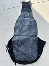 Plasticolor Ford Black Vinyl Universal Fit Automotive Seat Cover