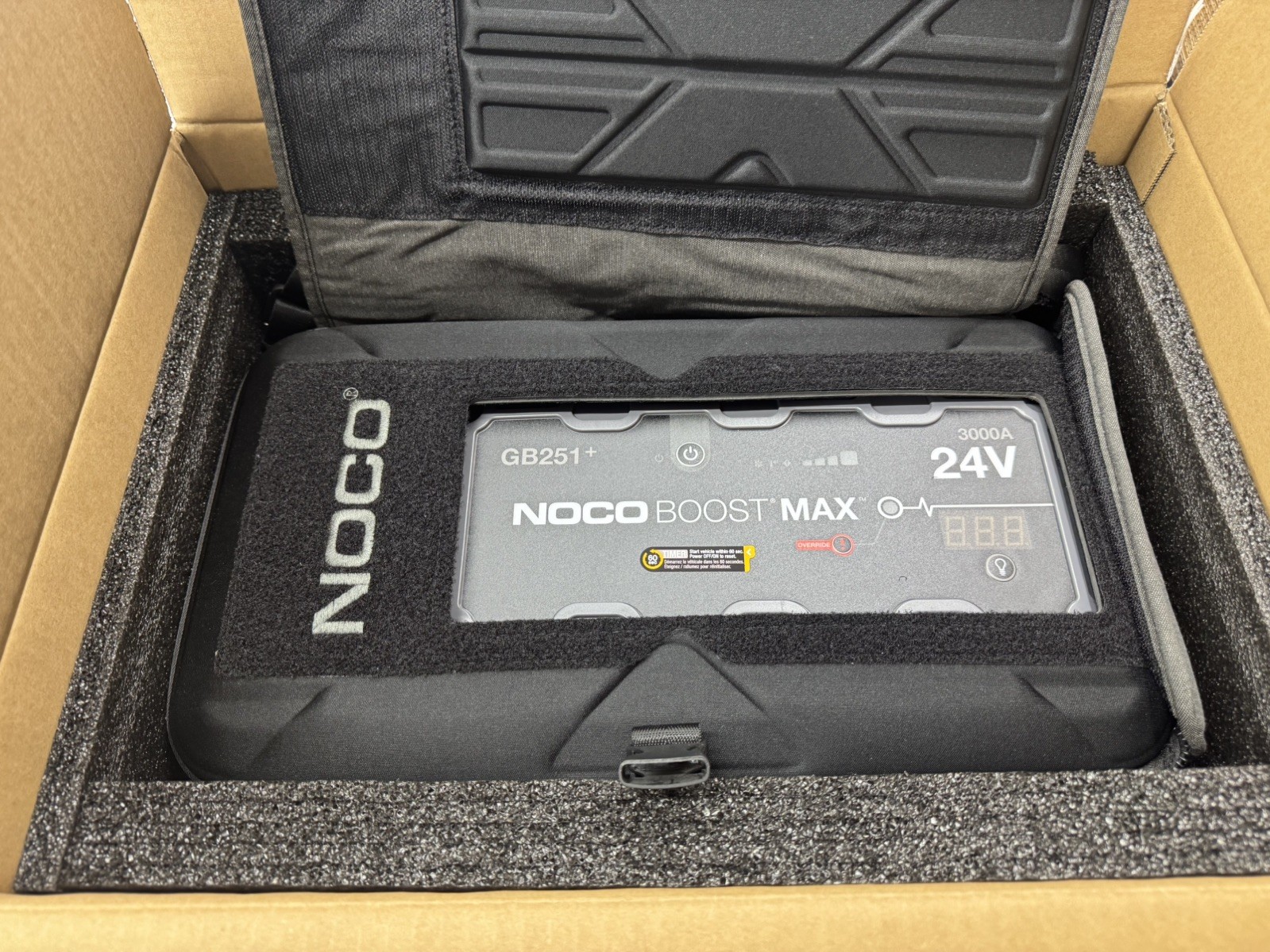 NOCO Boost Max GB251 3000 Amp 24-Volt UltraSafe Portable Lithium Jump Starter