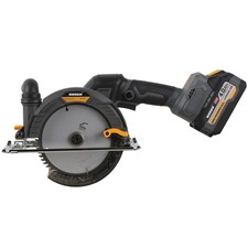 USED--Cordless Circular Saws Adjustable Cutting Depth 48mm with 2 Batteries