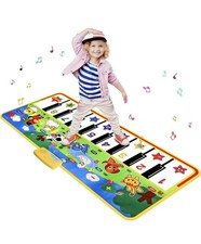 Music Piano Mat 8 Animal Sounds / 8 Songs Electronic Musical Mat for Kids
