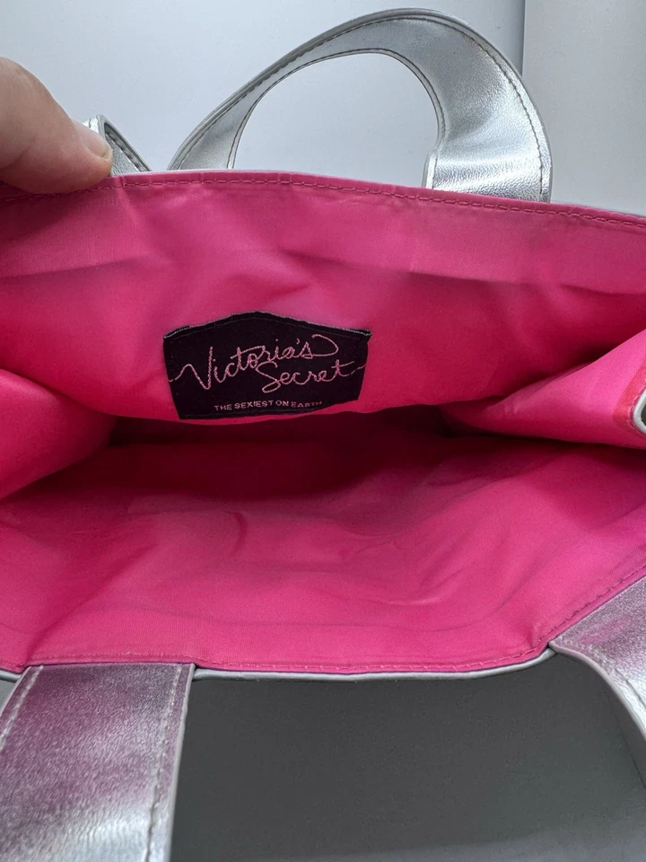 Victoria's Secret Supermodel 包 Heidi Klum 限量版大号银色手提包! — 第 4/4 张图片