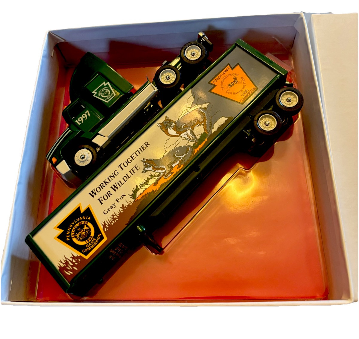 1997 Winross PA Game Commission Tractor Trailer New in Box