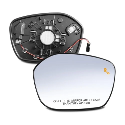 Right Passenger Heated Mirror Glass with Blind Spot For Honda Civic 2022-2025