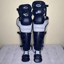 Nike Vapor Catchers Leg Shin Guards Navy Blue Adult Size 20”