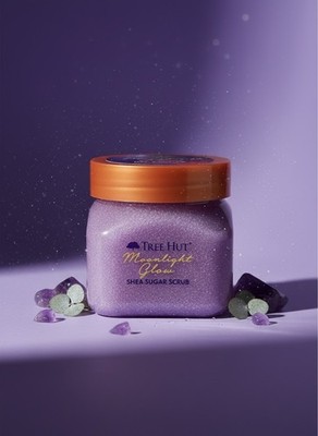 Tree Hut Moonlight Glow Shea Sugar Scrub Balancing Body Scrub 3.4 Oz New No Box