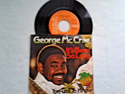 7'' Single   George Mc Crae - It´s been so long -   EX/VG+   SUPER ZUSTAND !!