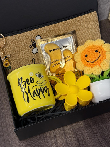 Sunshine Box Get Well Soon Gift Baskets for Women - Thinking of You Gifts,