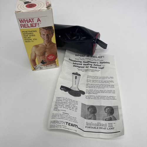 Concentrated Infrared Heat Device/ What A Relief Tested - Picture 4 of 4