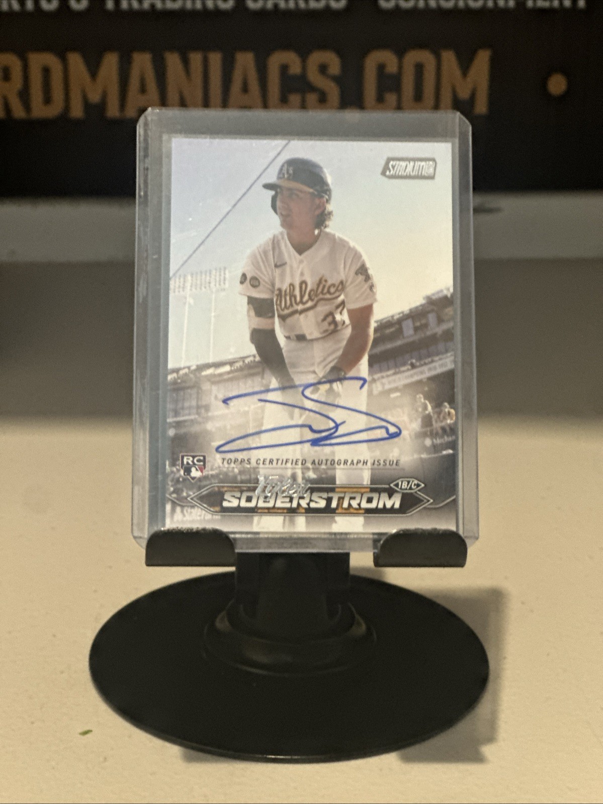 2024 Topps Stadium Club - Autographs Tyler Soderstrom #SCBA-TS (AU, RC)