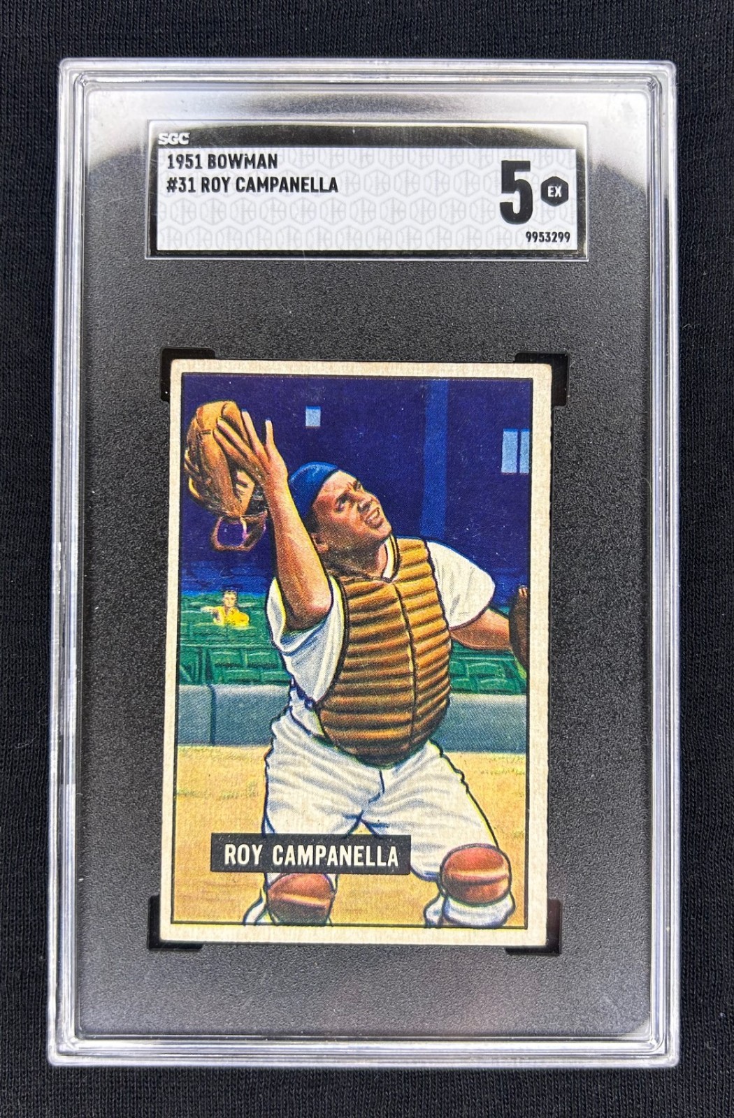 5x4 Dutch Auction - 1951 Bowman #31, SGC 5 - HOF Roy Campanella (Dodgers)