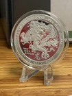 2oz Year Of The Dragon Chinese Lunar Calendar Silver Round GSM