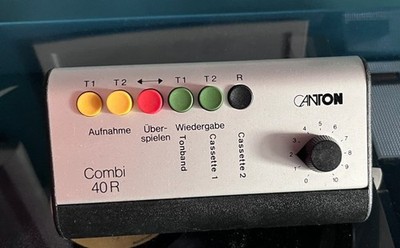 Canton Combi 40R Lautsprecher Umschalter Switch Top zustand