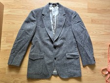Vintage Pendleton Western Wear Wool Blazer Suede Elbow/Shoulder Patches Size 42