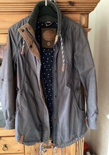 Naketano Jacke Parka Zebratwist Kurzmantel Gr. L 40 