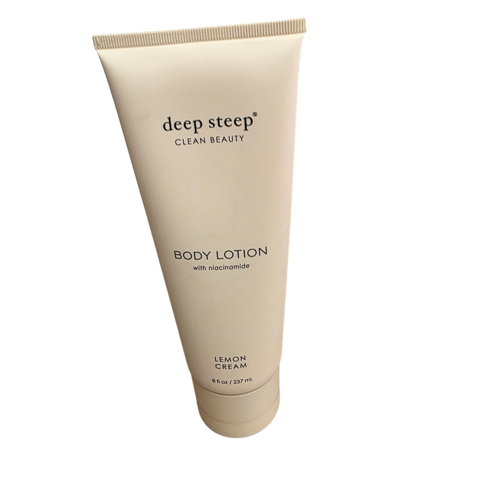 Deep Steep Clean Beauty Body Lotion Lemon Cream Niacinamide 