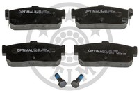 Optimal BP-12424 BremsklöTze, BremsbeläGe Hinten FüR Nissan Maxima / Maxima QX I
