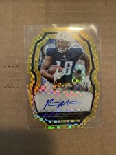 2017 Panini Rishard Matthews 4/5 Select Auto Gold Checkered Die-Cut Prizm 🔥🔥