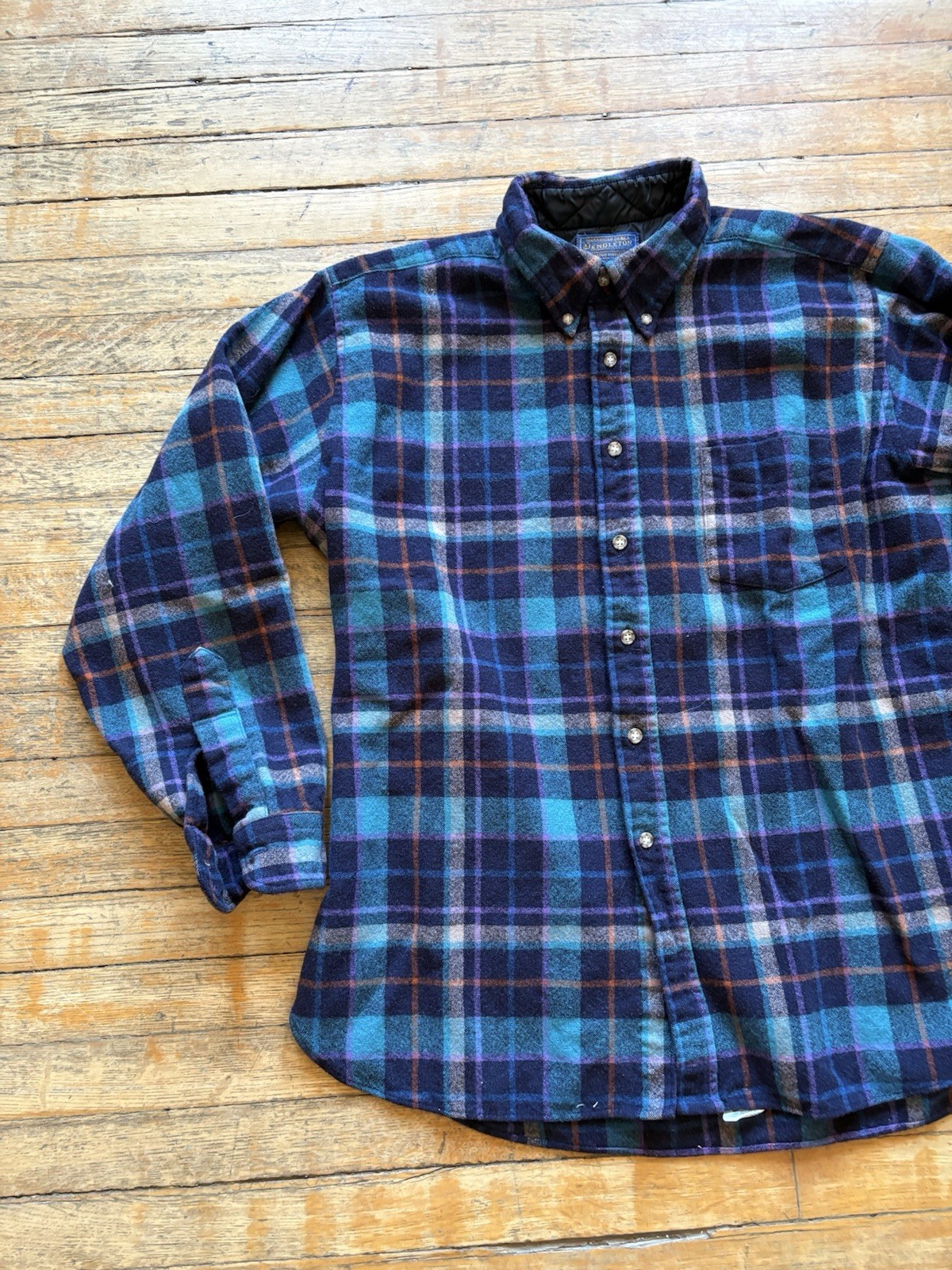 70s Pendleton Wool Shirt Medium - image 2