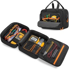 Carrying Bag Compatible with Fluke Digital Multimeter/325 Clamp Multimeter, Elec