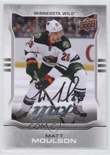 2014-15 Upper Deck MVP Silver Script Matt Moulson #196 0a4