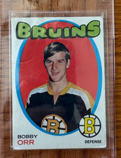 1971-72 Topps #100 Bobby Orr Card Boston Bruins