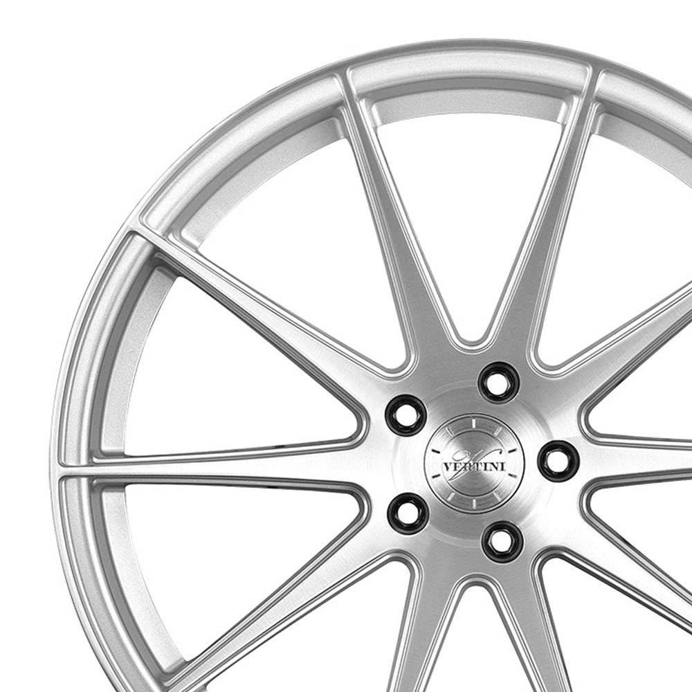 22" VERTINI RF1.3 SILVER FORGED CONCAVE WHEELS RIMS FITS MASERATI QUATTROPORTE
