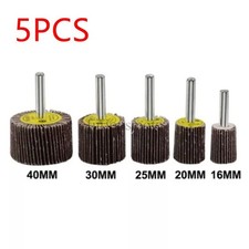 5X Fächerschleifer Schleifstift Lamellenschleifer Schleifmop 6mm Schleiffächer