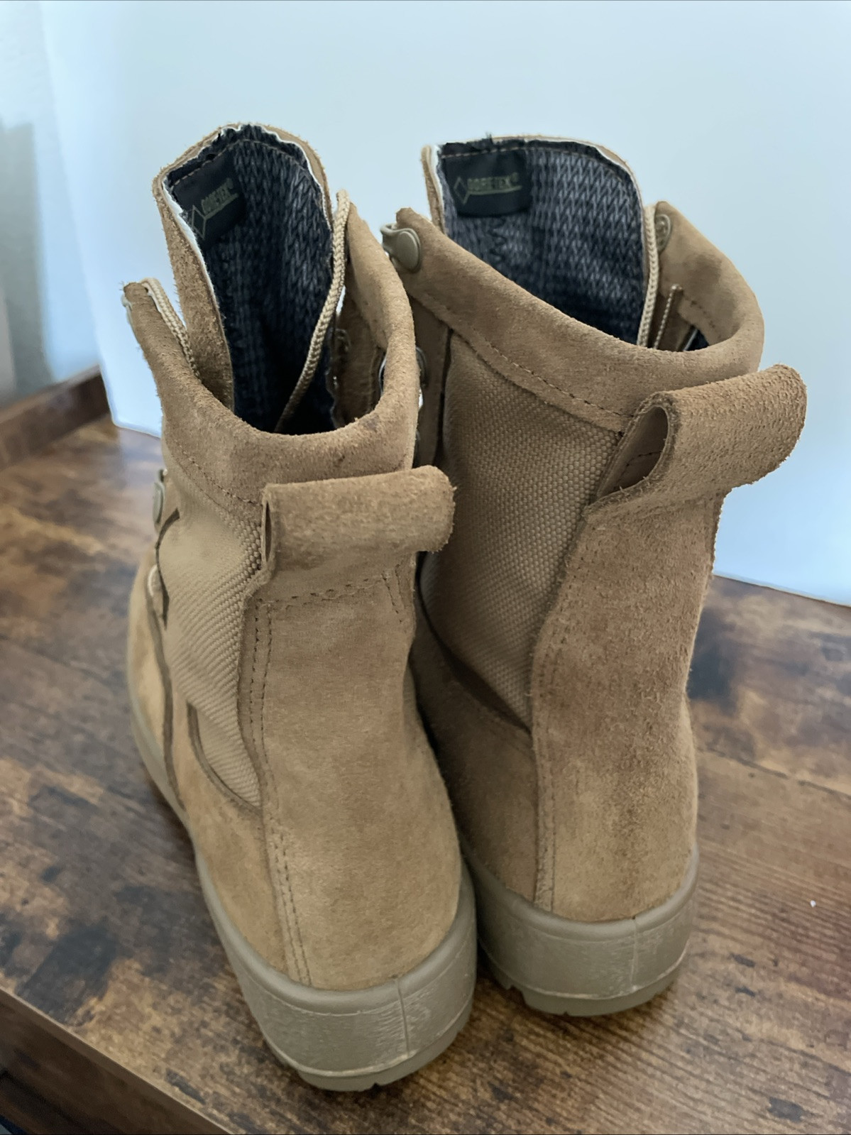 SAOLA Scarpe McRae clima temperato taglia 4 R stivali da combattimento suola Vibram con lacci