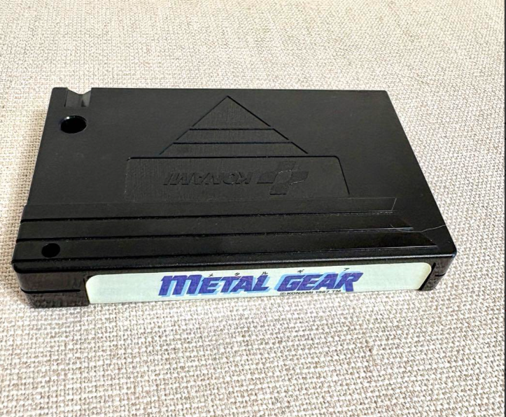 MSX2 METAL GEAR 1987 RC750 KONAMI Action Adventure Game