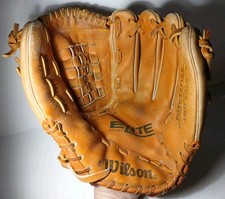 Vtg WILSON Elite Series Baseball Glove Mitt A1651 Right Handed Throw Leather 13