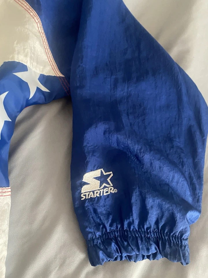 Vintage Starter Olympic Jacket Size Medium 1996 Atlanta Team USA Windbreaker EUC - Image 4 of 4