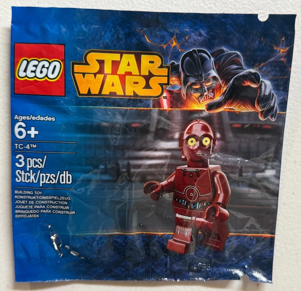LEGO Star Wars 5002122 & 5002948 TC-4 & C-3PO with Red Arm Sealed Polybags - Image 4 of 4