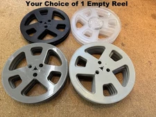 Your Choice  EMPTY Black, Frosted, Dark Gray, Light Gray plastic 7" takeup reels