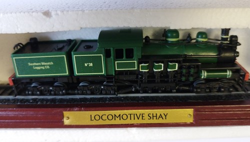 DeAgostini Atlas Treni Leggenda Locomotiva Shay n. 38 Modellino Statico 15cm - Picture 2 of 3