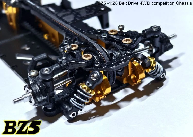 Atomic BZ5 Belt Drive 4WD Chassis Kit (No electronics) - Image 3 of 4