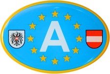 Austria Bundesadler Schild Relief Emblem &Ouml;sterreich Aufkleber HR Art. 19309