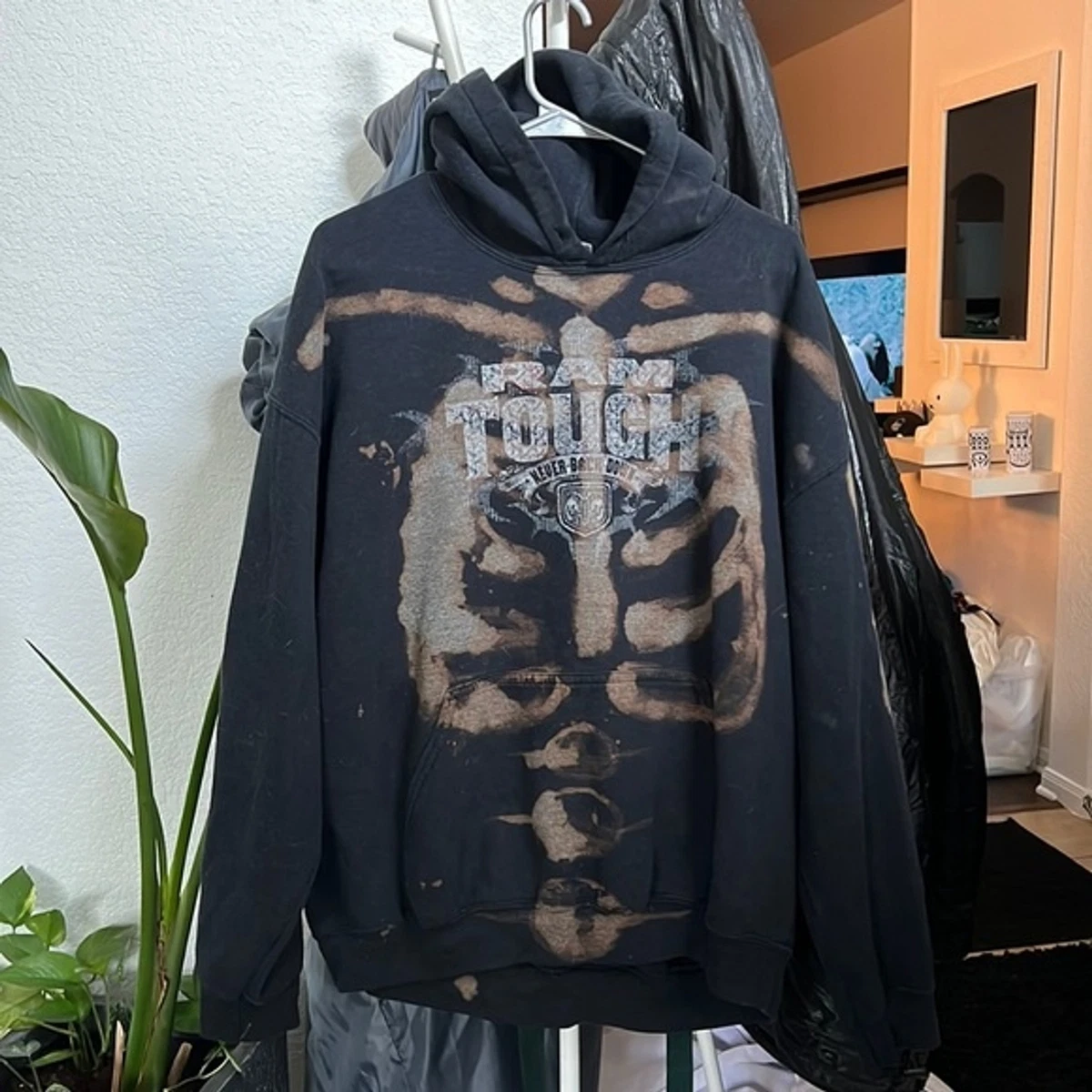Amazing Ram Tough Bleached Skeleton Hoodie
