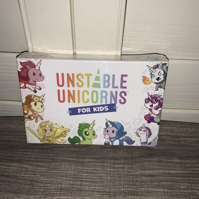 UNSTABLE UNICORNS for Kids Card Game Factory Sealed