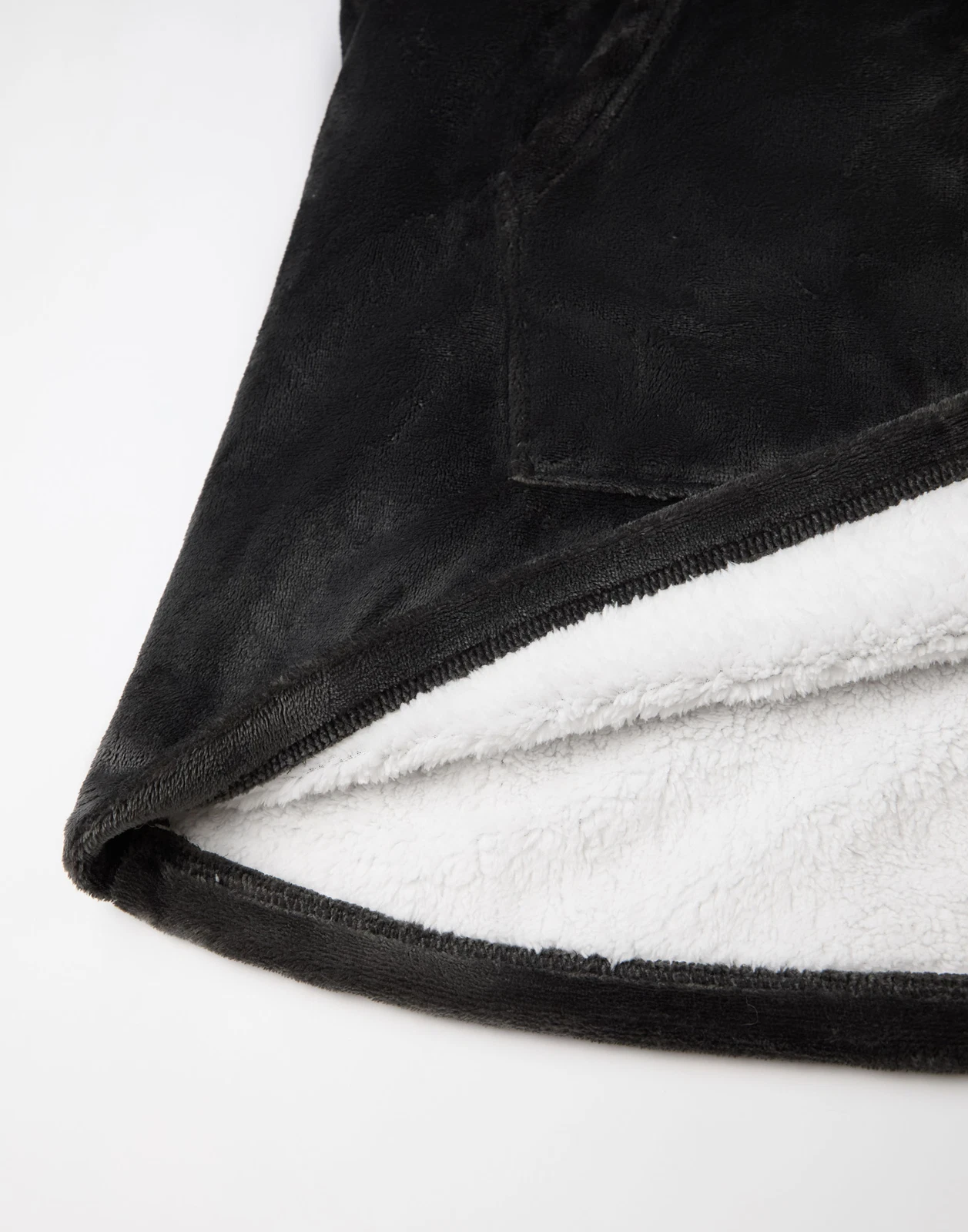 The Simpsons Black Homer Blanket Hoodie Mens