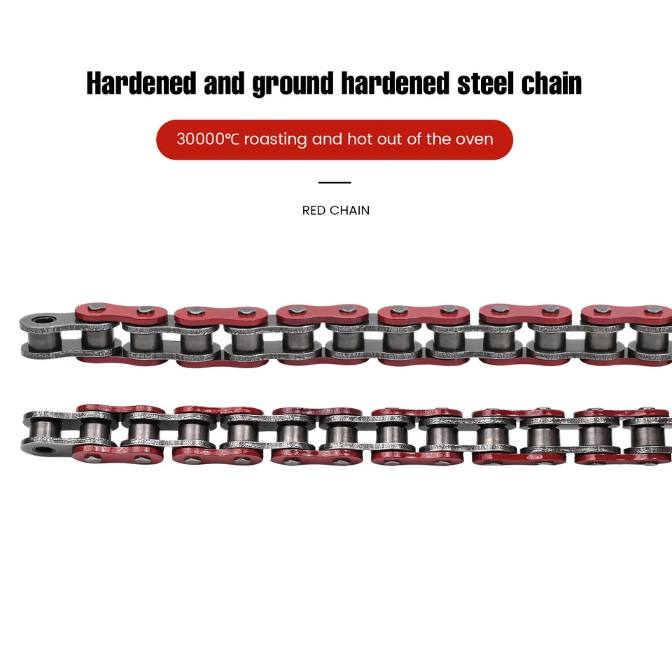 520 Red Non O-ring Drive Chain for Husqvarna CR250 FC250 TE250 FE250 TC250 TC125 - Image 4 of 4